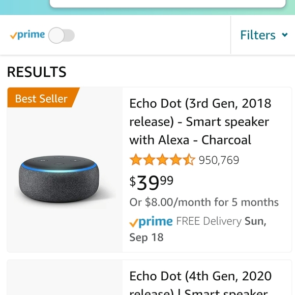 Amazon Echo Dot - Picture 6 of 8
